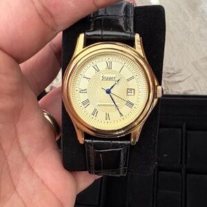 Men's Stauer Gold Tone Watch